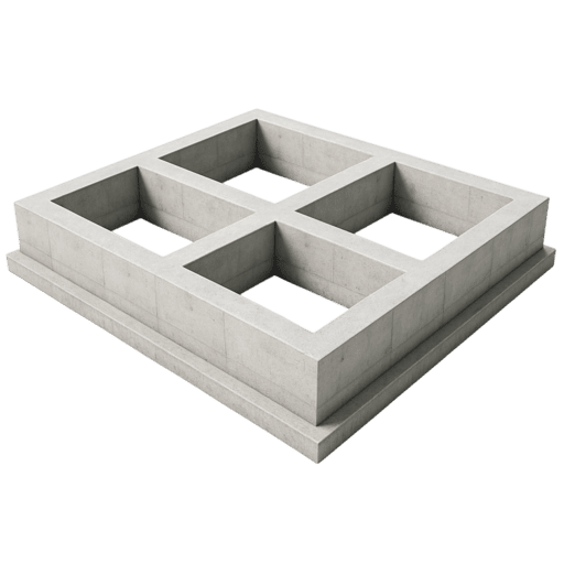 Ленточный фундамент в Москве